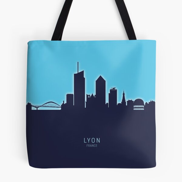Item preview, Lyon France Skyline designed and sold by ArtPrints.