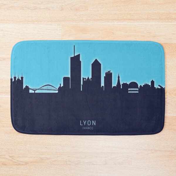 Item preview, Lyon France Skyline designed and sold by ArtPrints.
