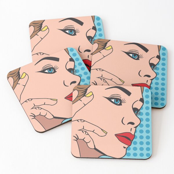 Item preview, Pop Beautiful Comic Girl Art Work designed and sold by Seopdesigns.
