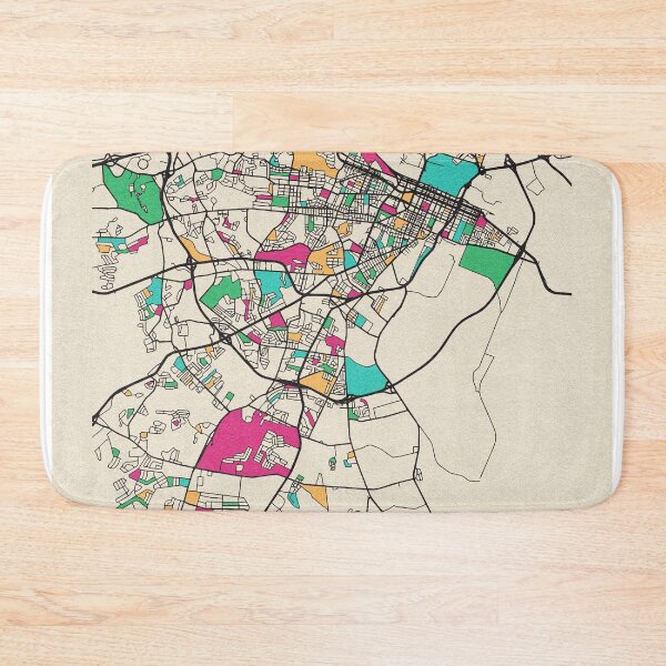 Item preview, Augusta, Georgia Street Map designed and sold by A Deniz Akerman.