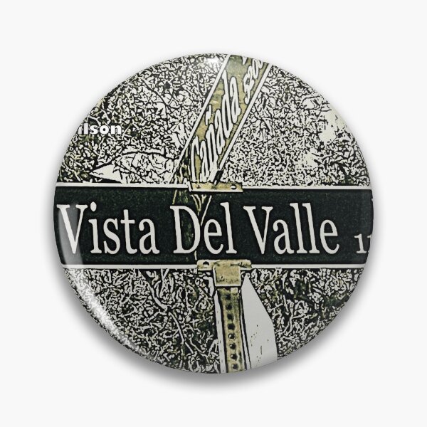 Item preview, Vista Del Valle Road, La Cañada Flintridge, CA by Mistah Wilson designed and sold by The Street Sign Store.
