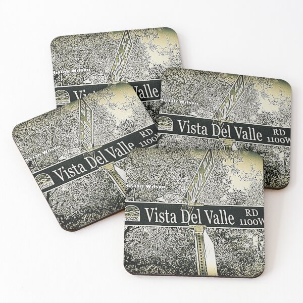 Item preview, Vista Del Valle Road, La Cañada Flintridge, CA by Mistah Wilson designed and sold by The Street Sign Store.