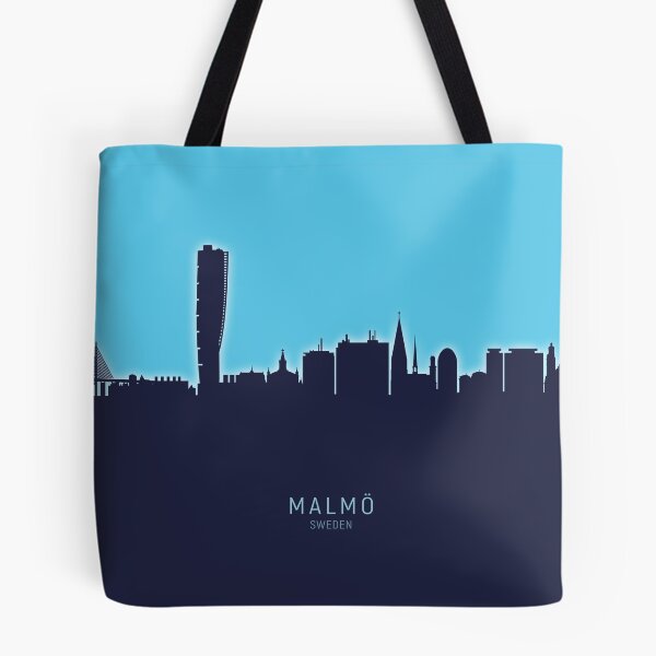 Item preview, Malmö Sweden Skyline designed and sold by ArtPrints.
