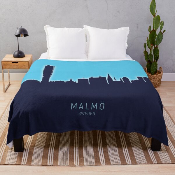 Item preview, Malmö Sweden Skyline designed and sold by ArtPrints.