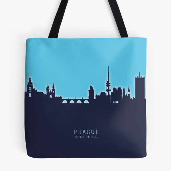 Item preview, Prague (Praha) Czech Republic Skyline designed and sold by ArtPrints.