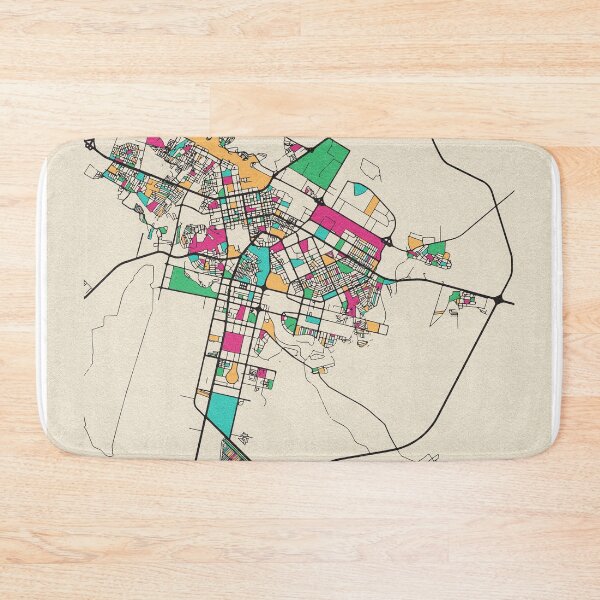 Item preview, Astana, Kazakhstan Street Map designed and sold by A Deniz Akerman.
