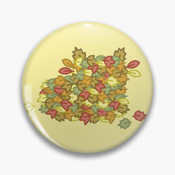 Item preview, Cat Loaf Fall Leaf Pile designed and sold by Bountiful Bean.