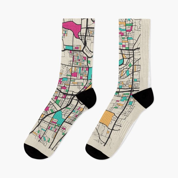 Item preview, Atlanta, Georgia Street Map designed and sold by A Deniz Akerman.