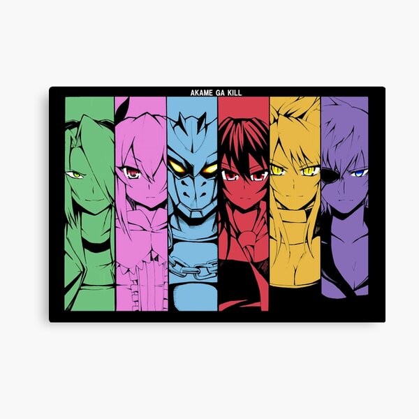 Anime Akame ga Kill! Lienzo