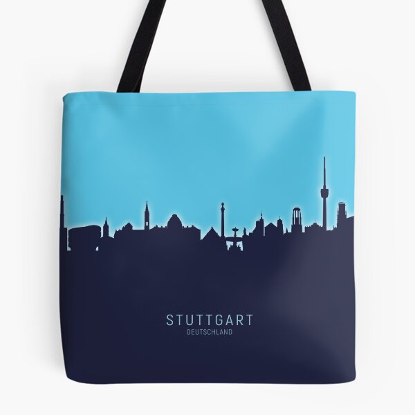 Artikelvorschau, Stuttgart Germany Skyline entworfen und verkauft von ArtPrints.