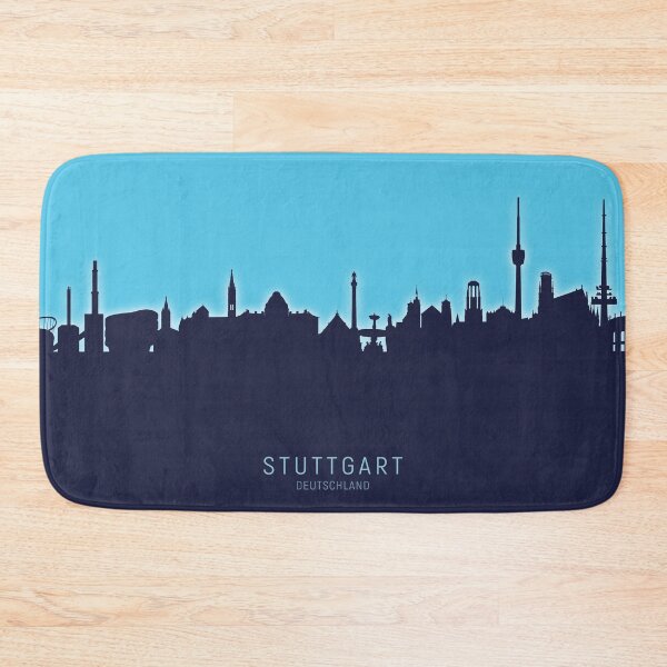 Item preview, Stuttgart Germany Skyline designed and sold by ArtPrints.
