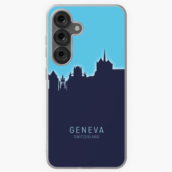 Item preview, Geneva Switzerland Skyline designed and sold by ArtPrints.