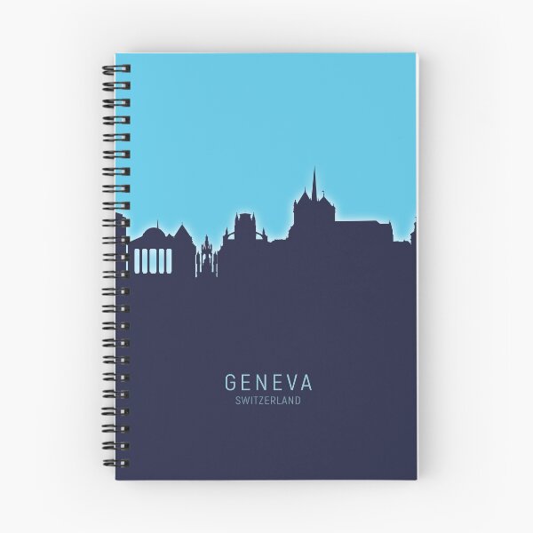 Item preview, Geneva Switzerland Skyline designed and sold by ArtPrints.
