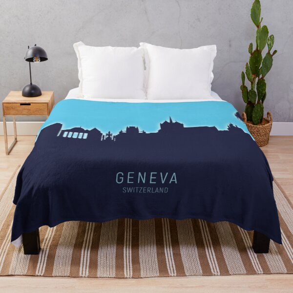 Item preview, Geneva Switzerland Skyline designed and sold by ArtPrints.