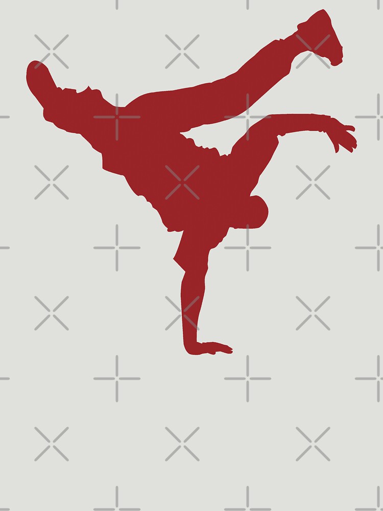 BBOY pose red by styleuniversal