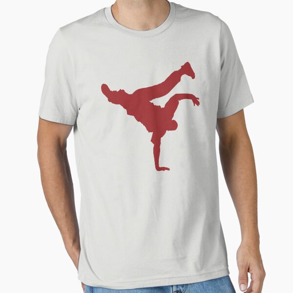 Item preview, BBOY pose red designed and sold by styleuniversal.