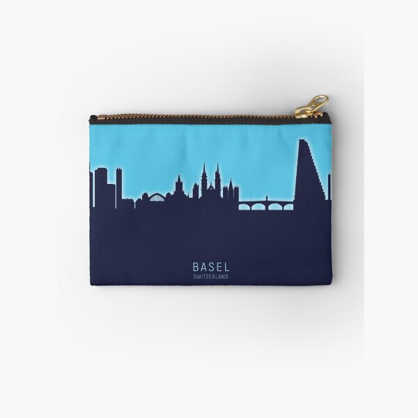 Item preview, Basel Switzerland Skyline designed and sold by ArtPrints.