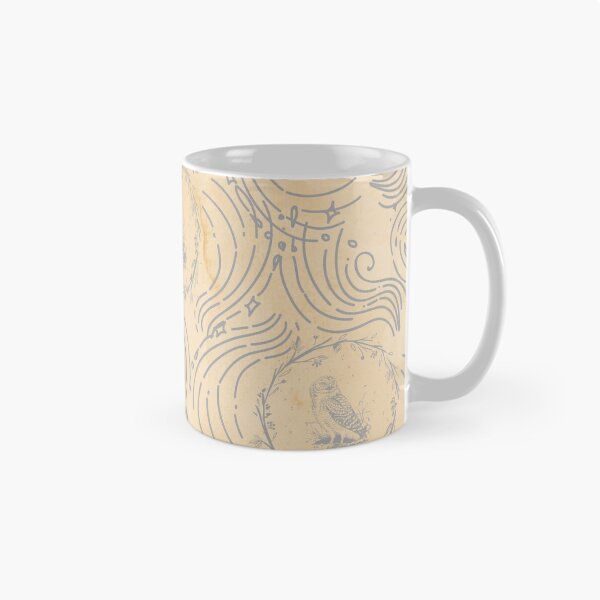 Item preview, irregular owl damask orange designed and sold by Klyonsm2.