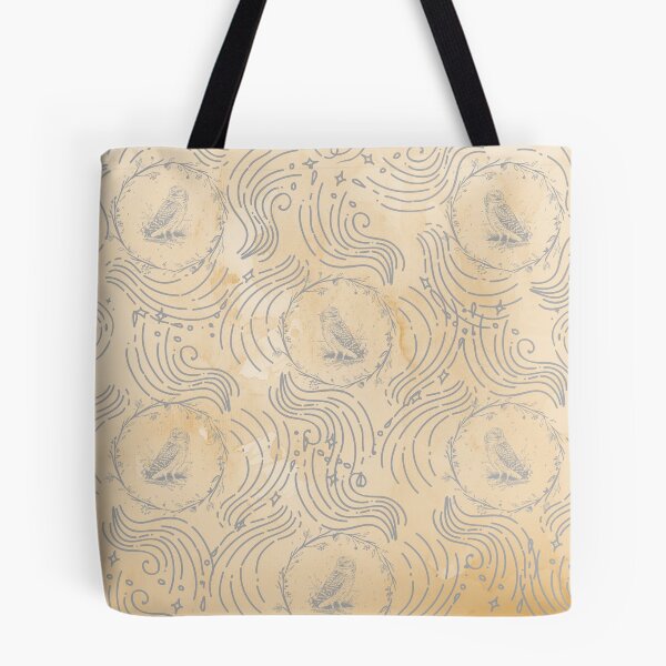 Item preview, irregular owl damask orange designed and sold by Klyonsm2.