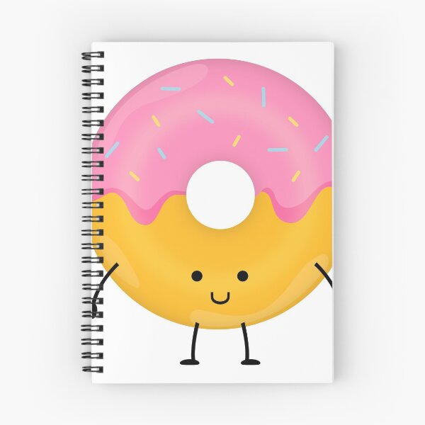 Item preview, Cute Happy Donut  designed and sold by BrightLightArts.