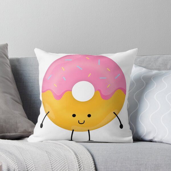 Item preview, Cute Happy Donut  designed and sold by BrightLightArts.