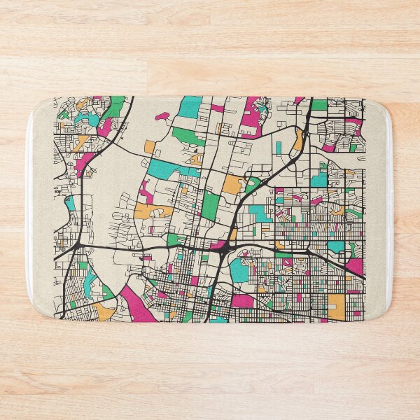 Item preview, Albuquerque, New Mexico Street Map designed and sold by A Deniz Akerman.