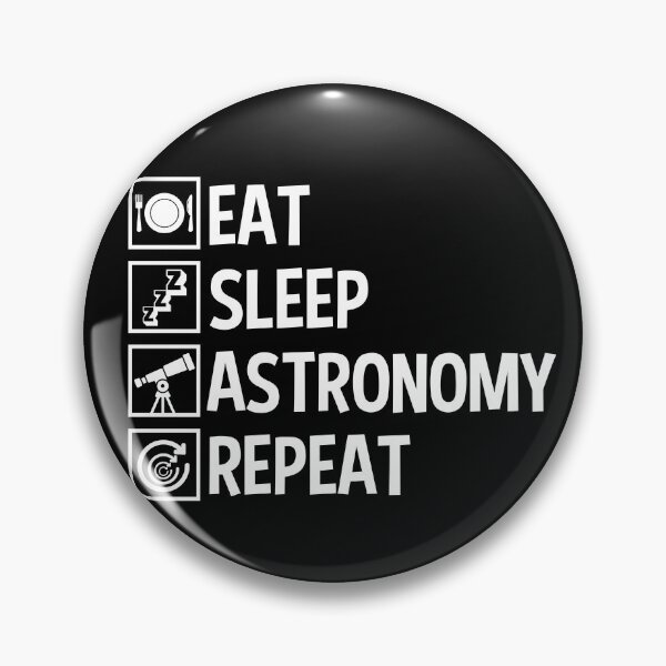 Item preview, Eat Sleep Astronomy Repeat Astronomer Stargazer Gift Gear designed and sold by DynamicDesign.