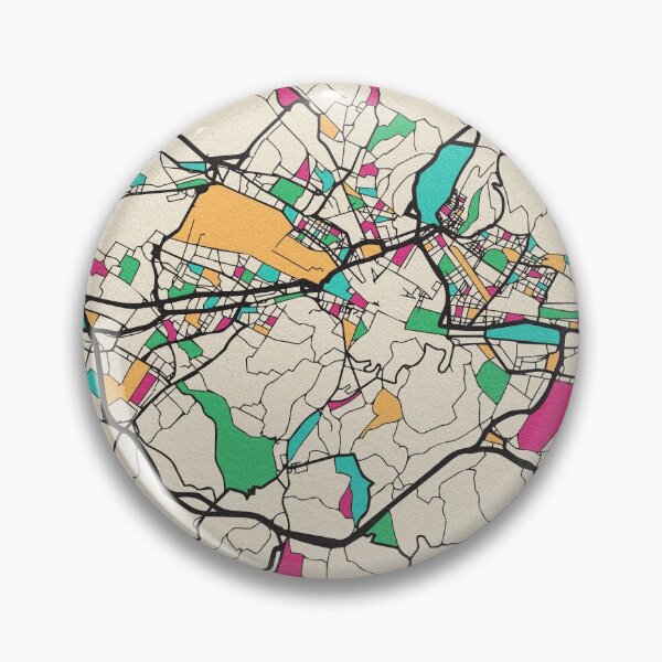 Item preview, Florence, Italy Street Map designed and sold by A Deniz Akerman.