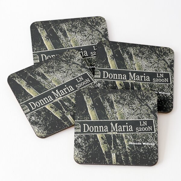 Item preview, Donna Maria Lane, La Cañada Flintridge, CA by Mistah Wilson designed and sold by The Street Sign Store.