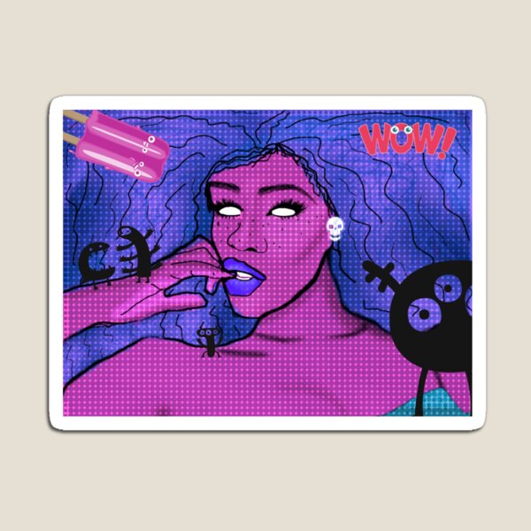 Item preview, MonsterVixen designed and sold by Cherry Bomb Art USA.