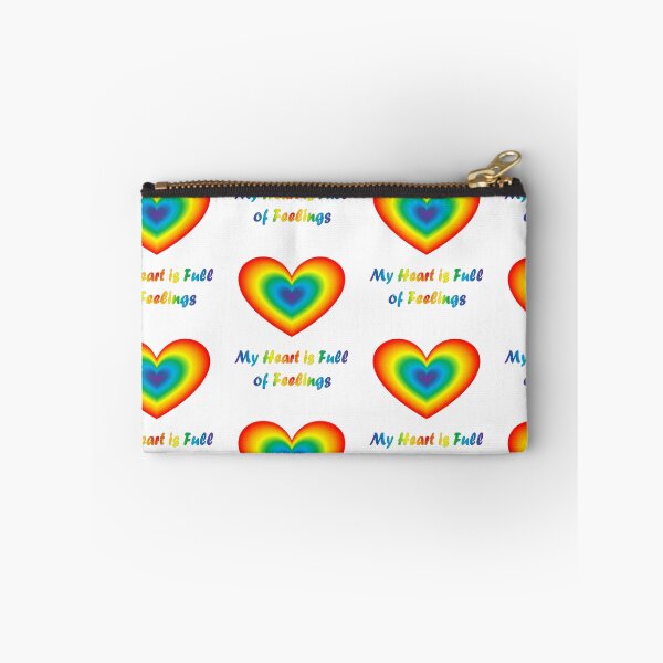 Item preview, Heart shining with rainbow and full of feelings and love designed and sold by helenkaiy.