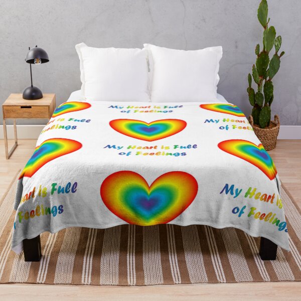Item preview, Heart shining with rainbow and full of feelings and love designed and sold by helenkaiy.