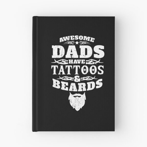 Item preview, Mustache Lovers Dads Have Tattoos And Beards Gift designed and sold by 2blackcherries.
