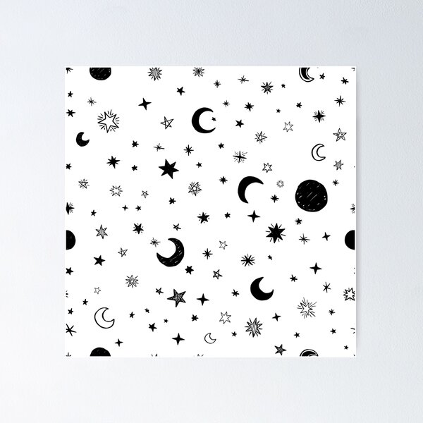 Item preview, MOON AND STARS designed and sold by Bakhrombek.