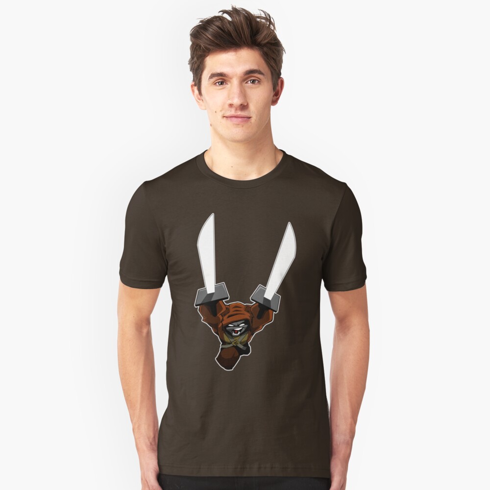 Brunzie sword Slim Fit T-Shirt