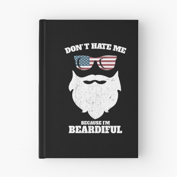 Item preview,  I am Beardiful Beard Mustache Lover USA flag Men's Gift designed and sold by 2blackcherries.