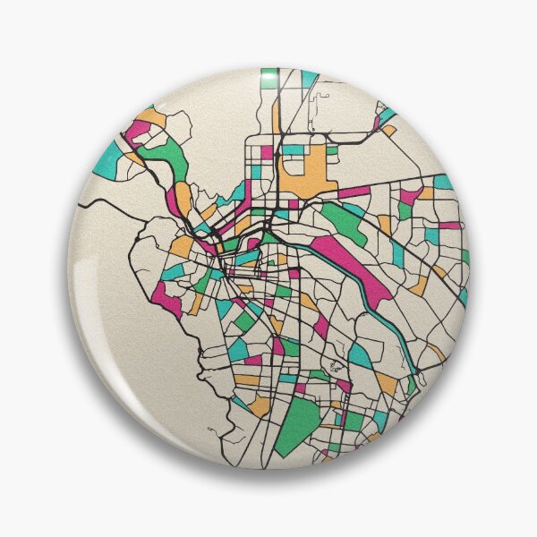 Item preview, Mapa de calles de El Paso, Texas designed and sold by A Deniz Akerman.