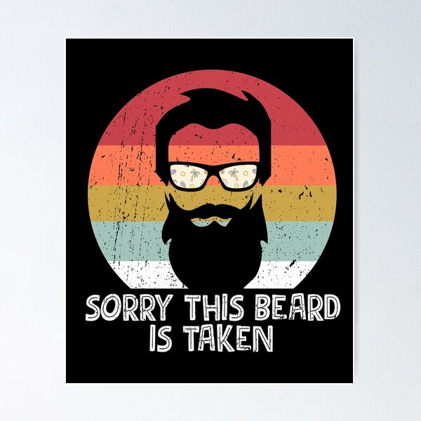 Item preview, Retro Style Beard Mustache Lover Gift  designed and sold by 2blackcherries.