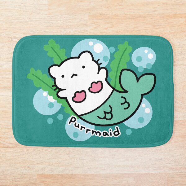 Item preview, I'm a Purrmaid! - Marshmallow Bean designed and sold by Bountiful Bean.