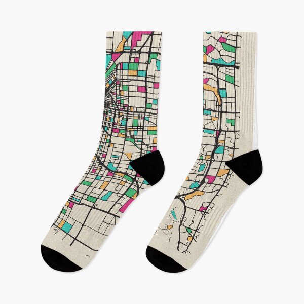 Item preview, Denver, Colorado Street Map designed and sold by A Deniz Akerman.