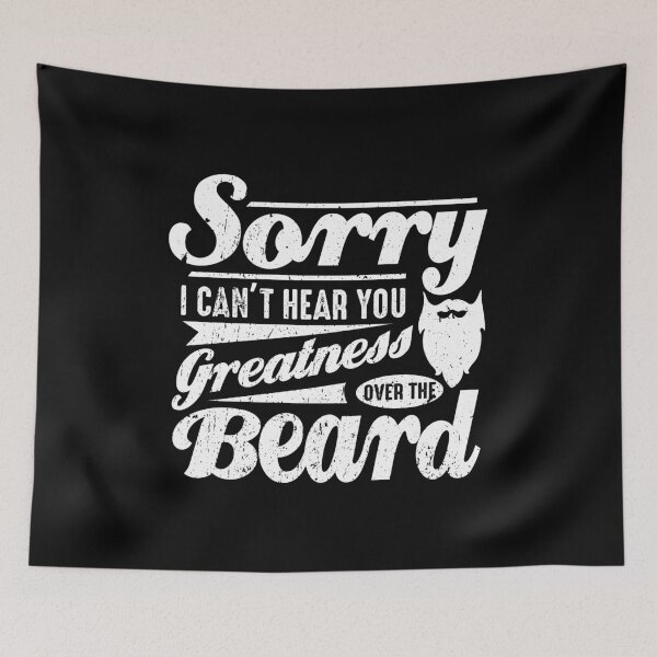 Item preview, The Greatness Of My Beard, Beard Mustache Lovers designed and sold by 2blackcherries.