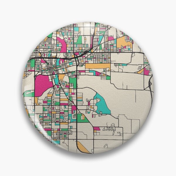 Item preview, Mapa de calles de Des Moines, Iowa designed and sold by A Deniz Akerman.