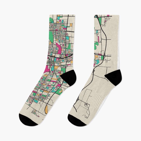 Item preview, Des Moines, Iowa Street Map designed and sold by A Deniz Akerman.