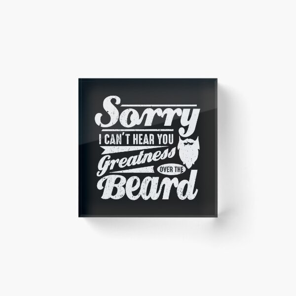 Item preview, The Greatness Of My Beard, Beard Mustache Lovers designed and sold by 2blackcherries.