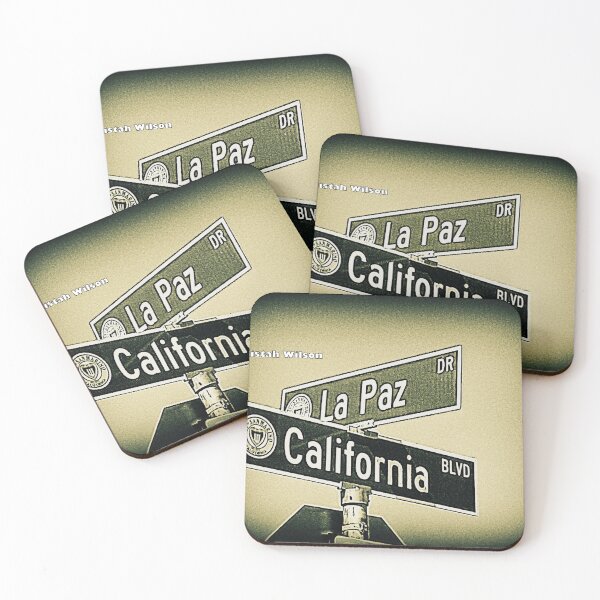Item preview, La Paz Drive & California Boulevard, San Marino, CA by Mistah Wilson designed and sold by The Street Sign Store.