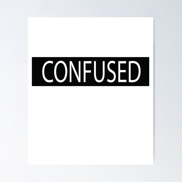 Item preview, Confused designed and sold by RebeccaRe.