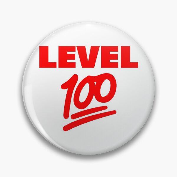 Item preview, Keep It Level 100 Emoji (red) designed and sold by AMangoTees.