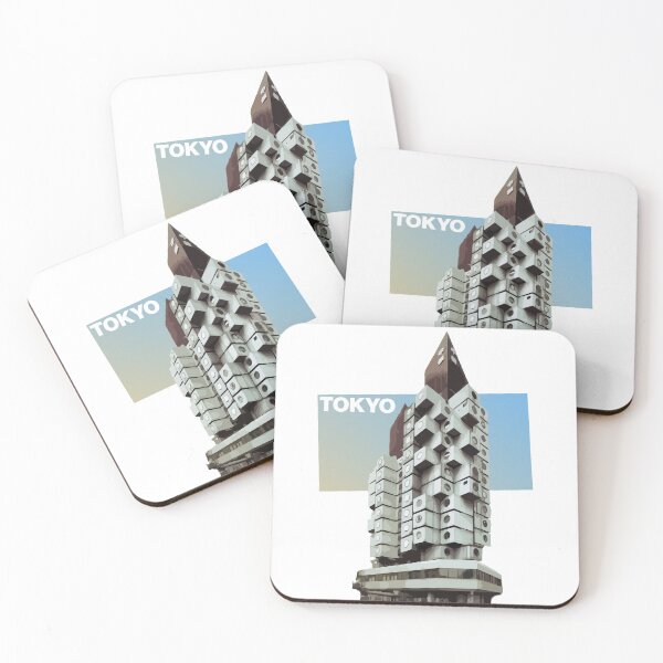 Item preview, Tokyo - Nakagin Capsule Tower, Japan designed and sold by ArchiCrumbs.