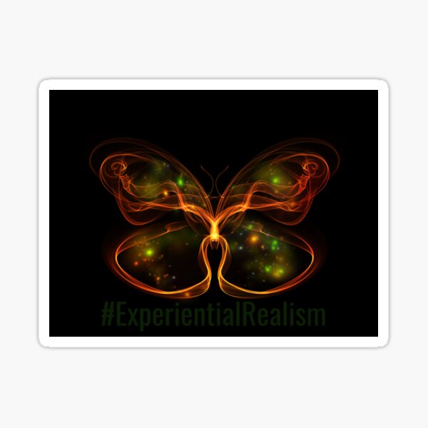 #ExperientialRealism Sticker