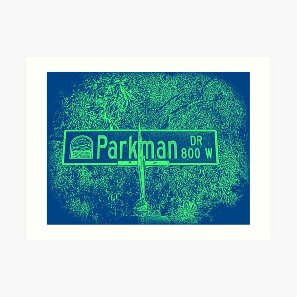 Parkman Drive, La Cañada Flintridge, CA by Mistah Wilson Art Print